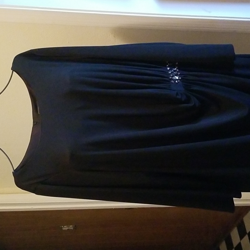 Jessica Howard 2x Black Dress